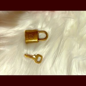 Authentic Louis Vuitton Lock and key